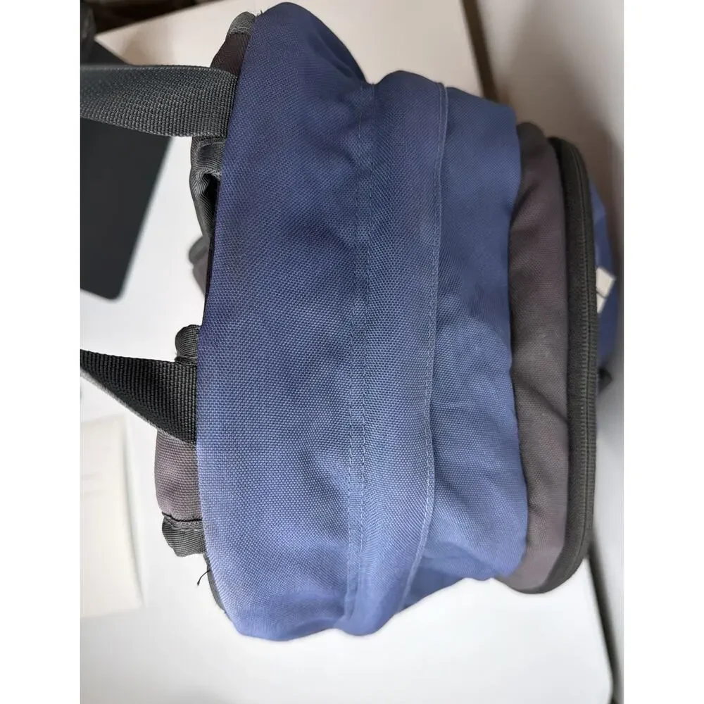 The North Face Modem Backpack Laptop School Travel Gray/Green Adjustable Straps